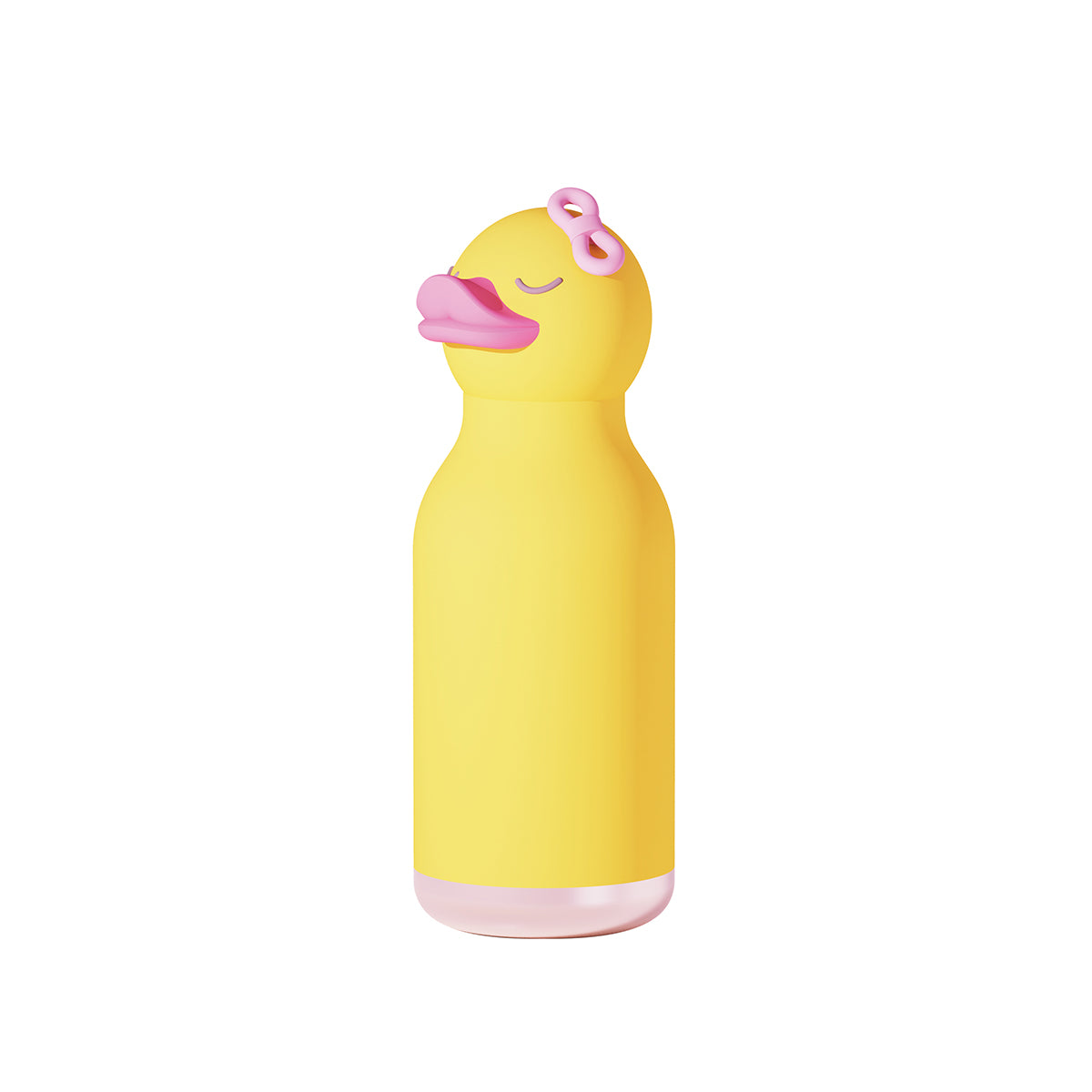 Image of Ducky Bestie Bottle by Asobu, shown from the side.