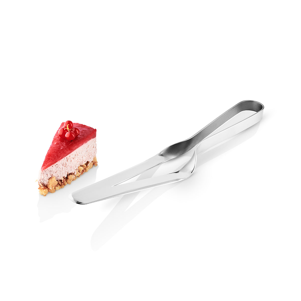 Image showing Cake Server by Eva Solo at an angle with a slice of cake