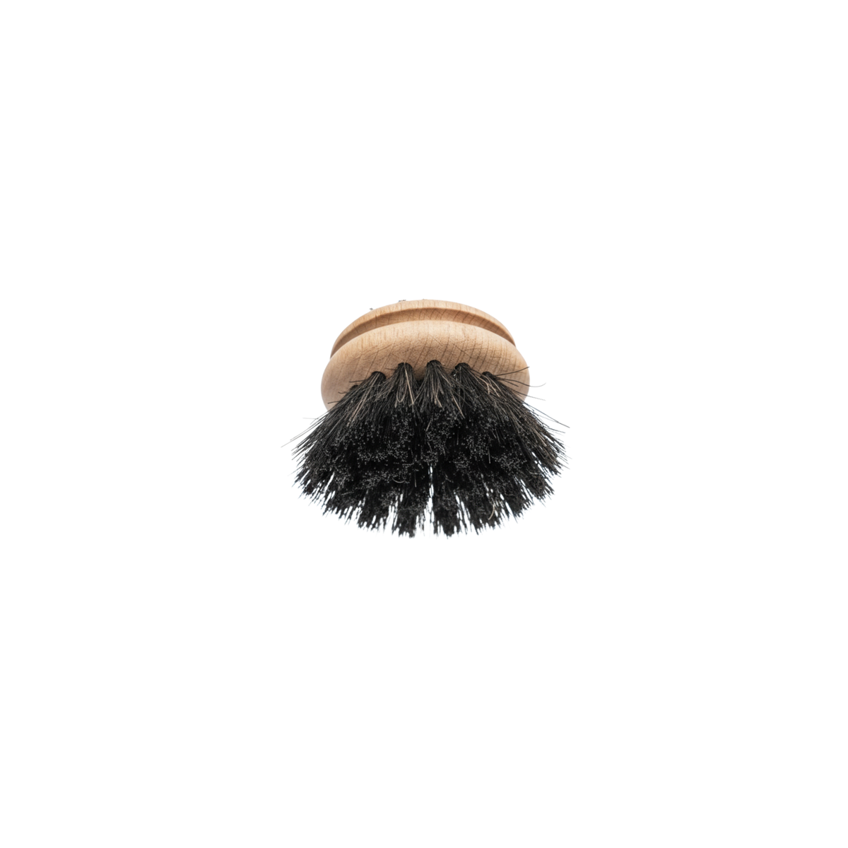 Fathom Dish Washing Brush - German-made 25cm wooden handle brushes with natural black bristles, ideal for glassware, dishes, and pots, durable eco-friendly kitchen cleaning tools with replaceable heads.