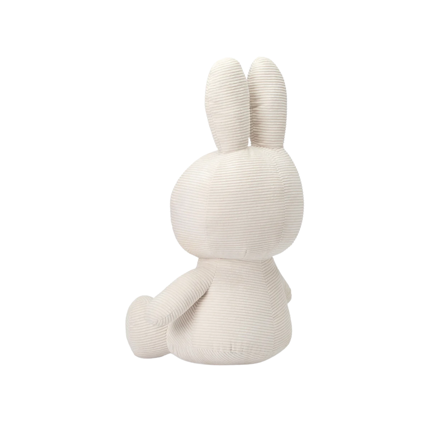 Sitting Miffy 50cm off white back view