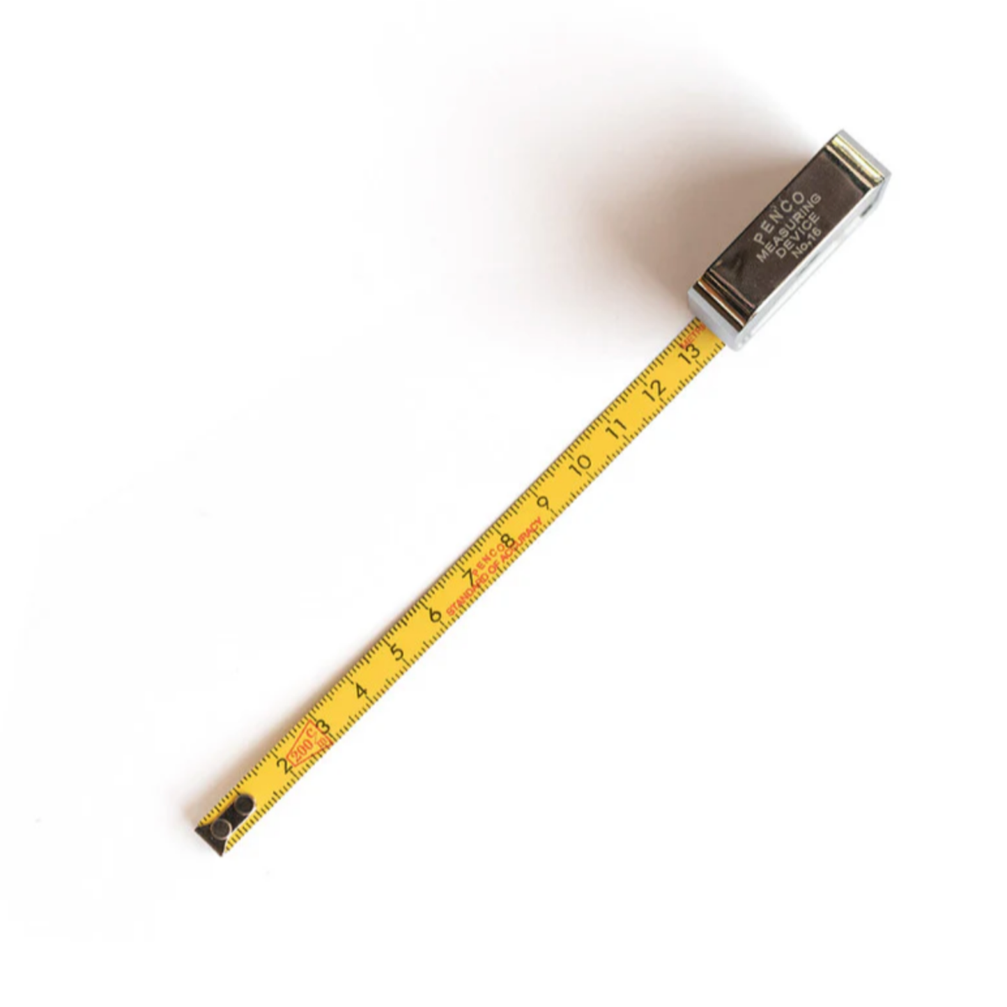 Stretched out tape measuring tape