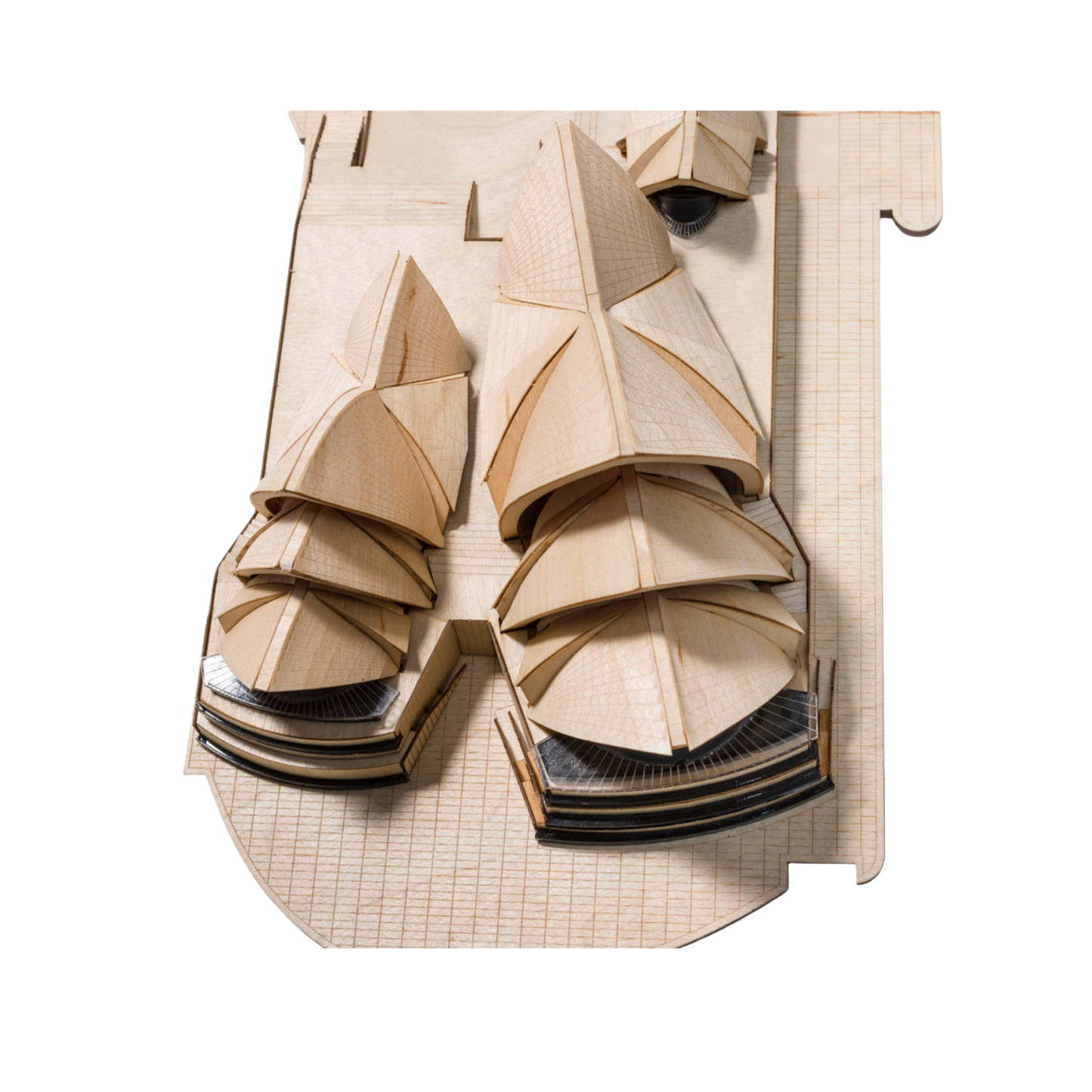 The Little Building Co Model Sydney Opera House top view