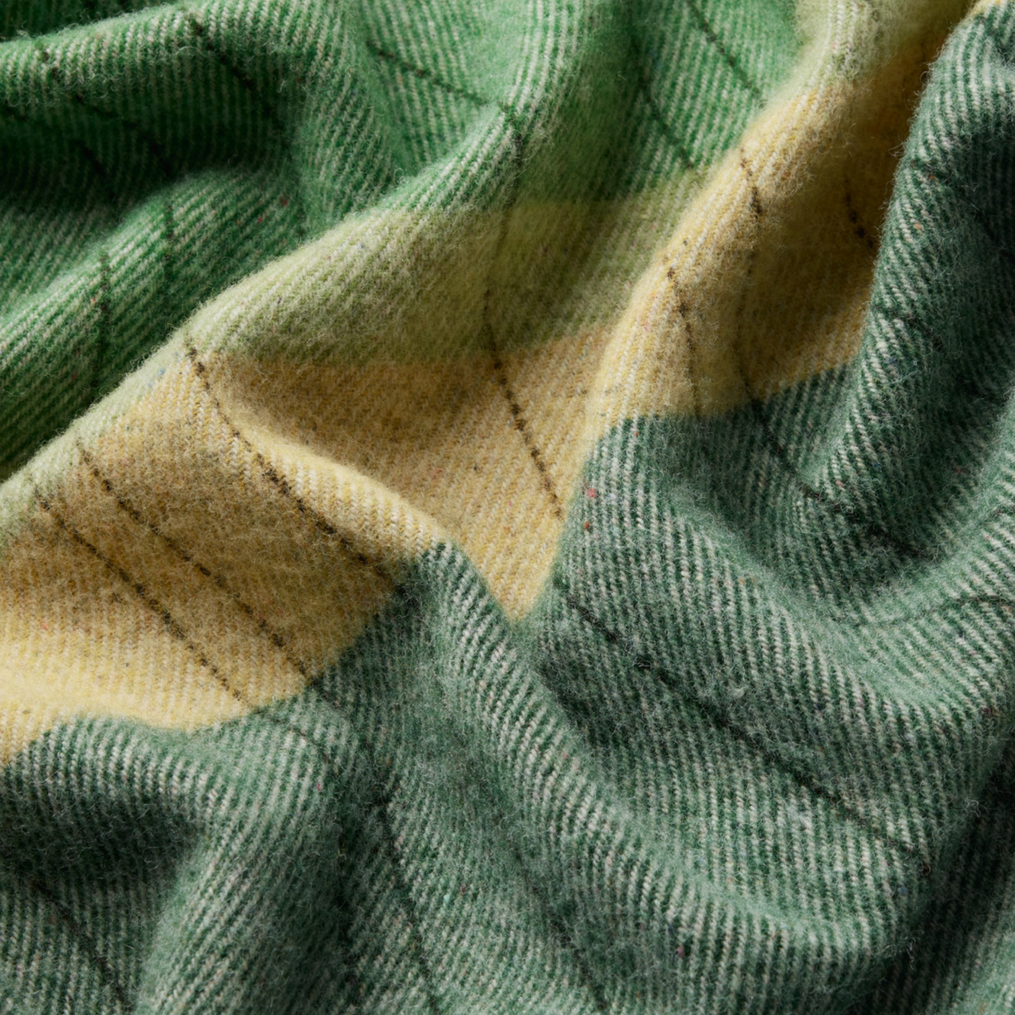Waverly Mills Terrain Tarkine blanket scrunched up
