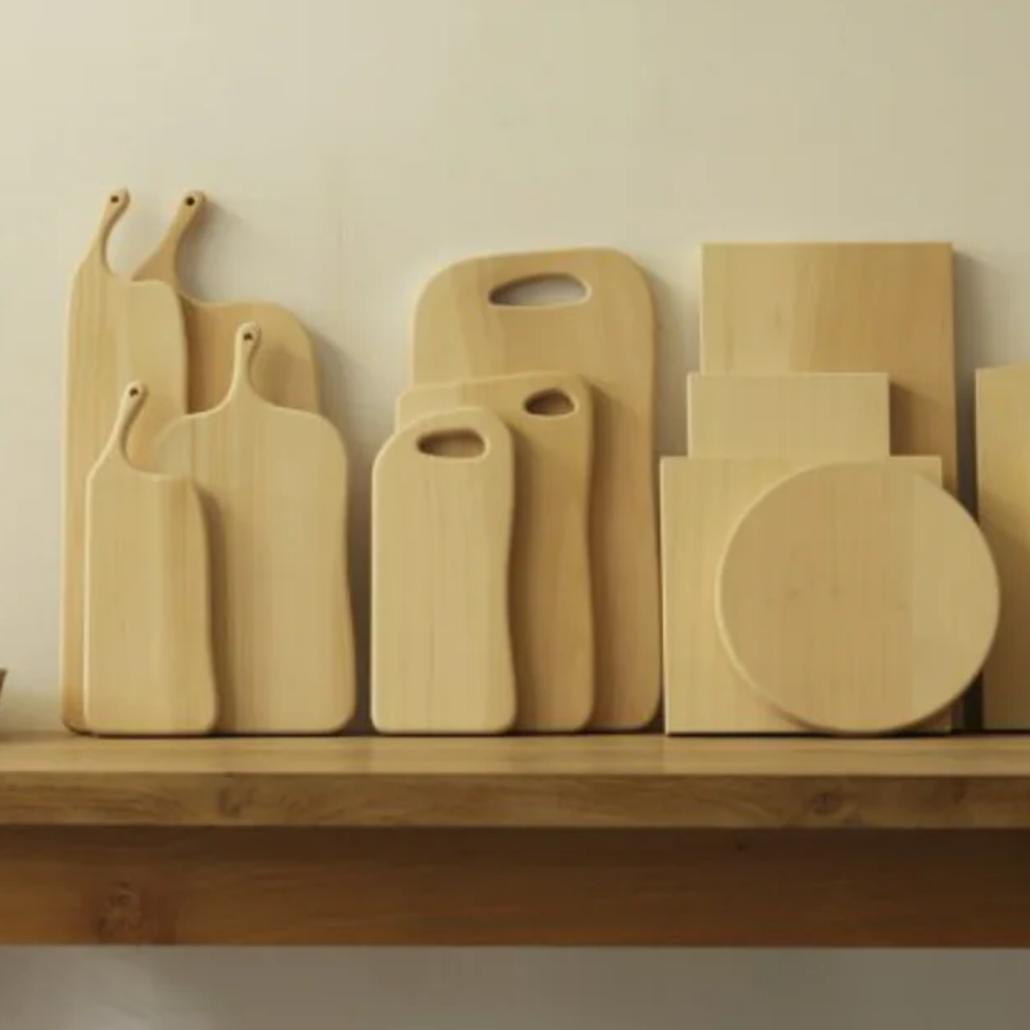 Woodpecker Manaita chopping board range on display