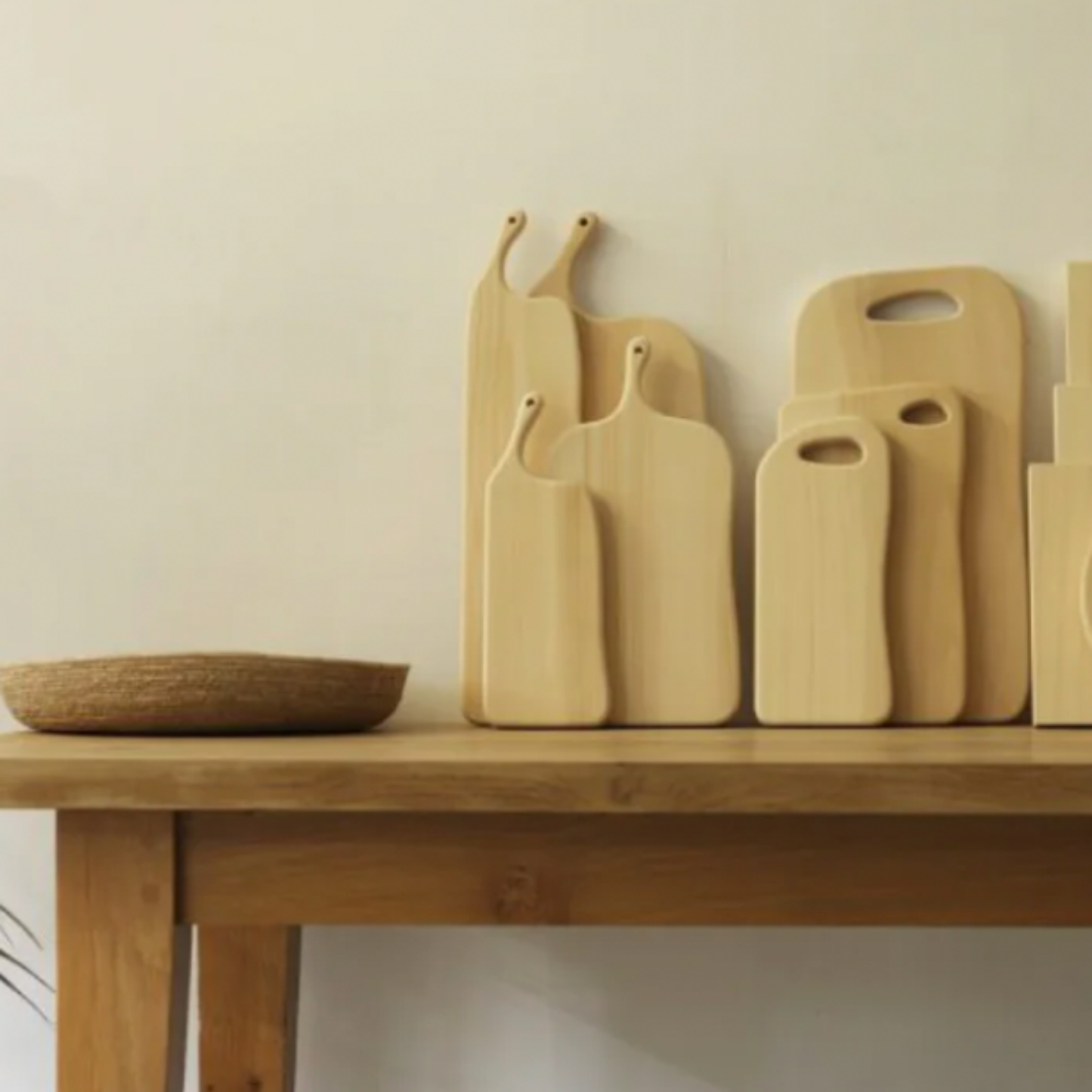 Woodpecker Manaita chopping board range on display