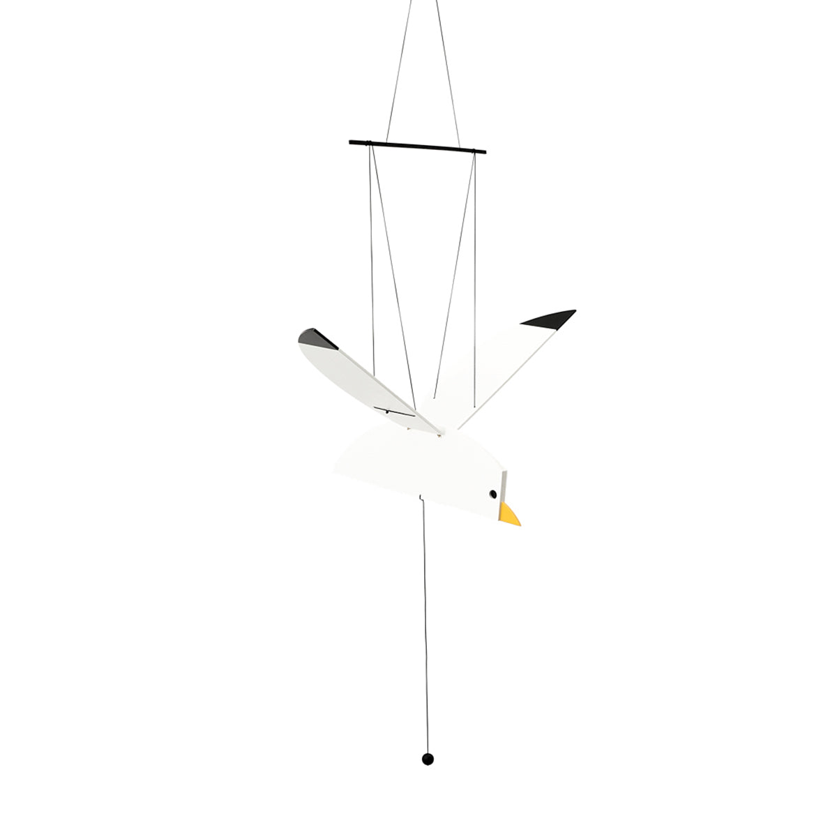 Areaware Seagull Mobile flying white background