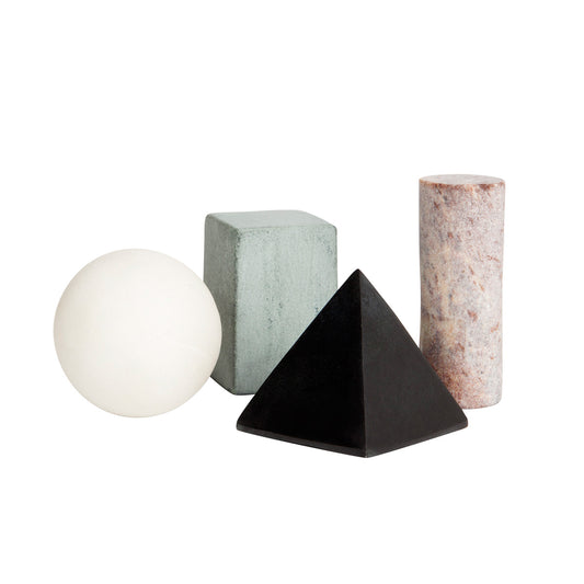 Areaware drink rock whiskey stones in cluster on white background