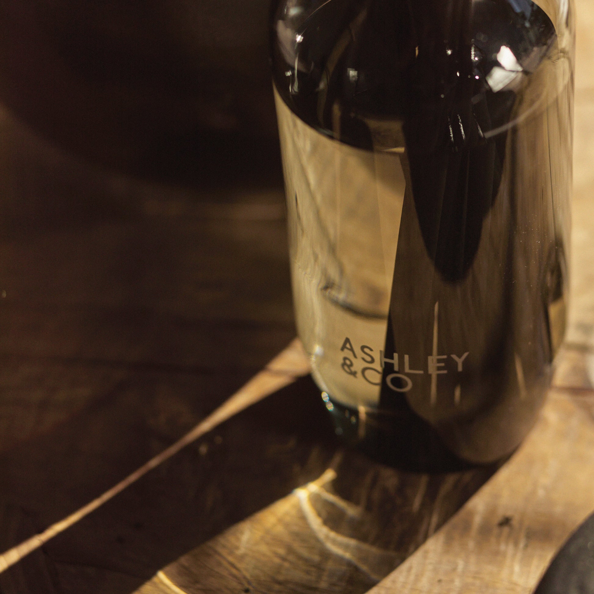Close up of Ashley and Co 'Home Perfume' scent diffuser in bubbles and polkadots fragrance.