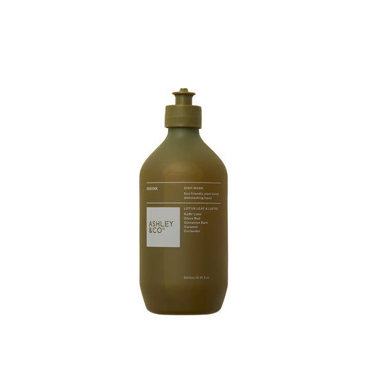 Ashley and Co 'Insink' dish wash in lotus leaf & lustre fragrance.