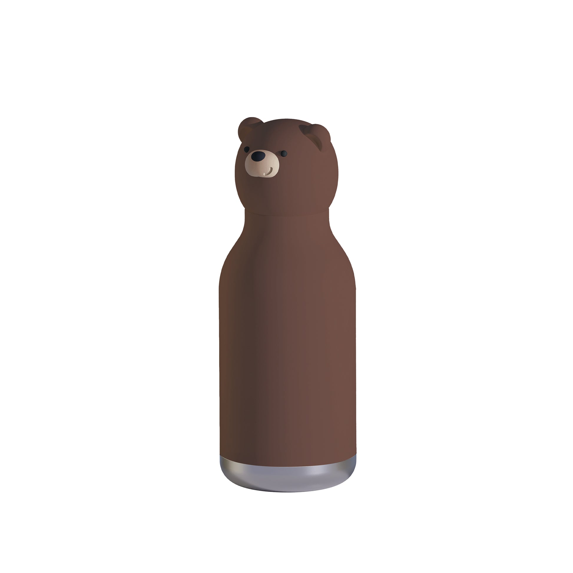 Image of Bear Bestie Bottle by Asobu with brown fur
