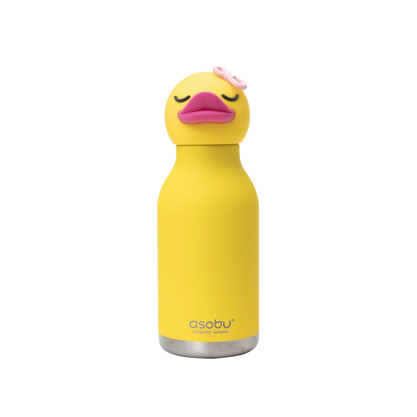 Image of Ducky Bestie Bottle by Asobu, shown from the front.