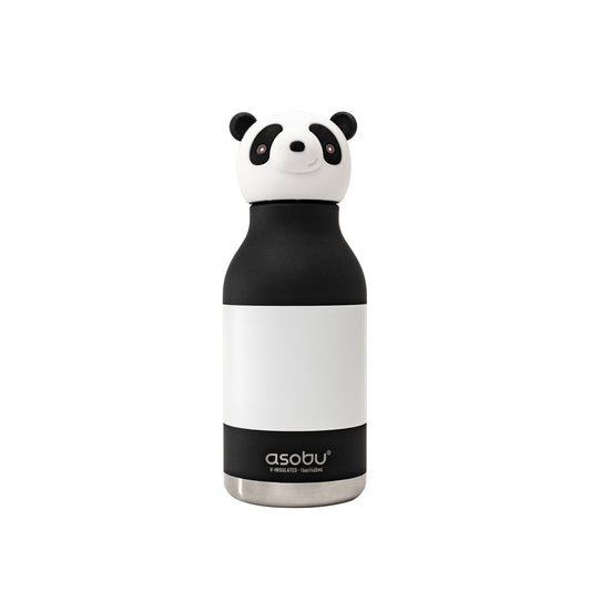 Image of Panda Bestie Bottle by Asobu, shown from the front.