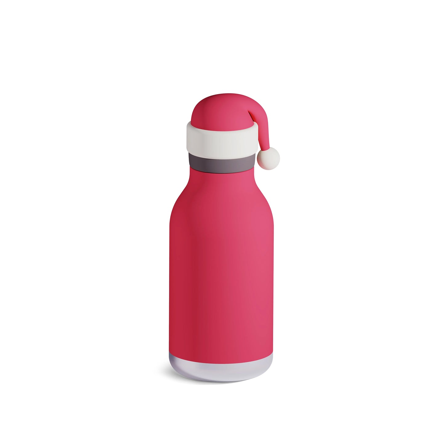 Front view of Santa Bestie Bottle by Asobu