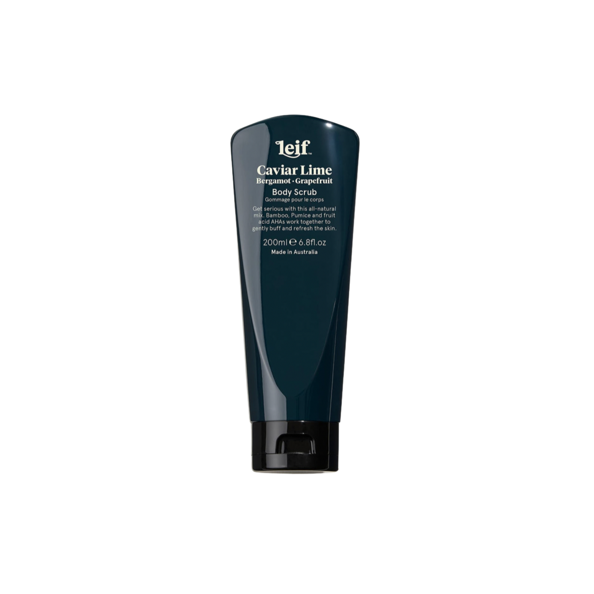 Leif Body Scrub 200ml Caviar Lime