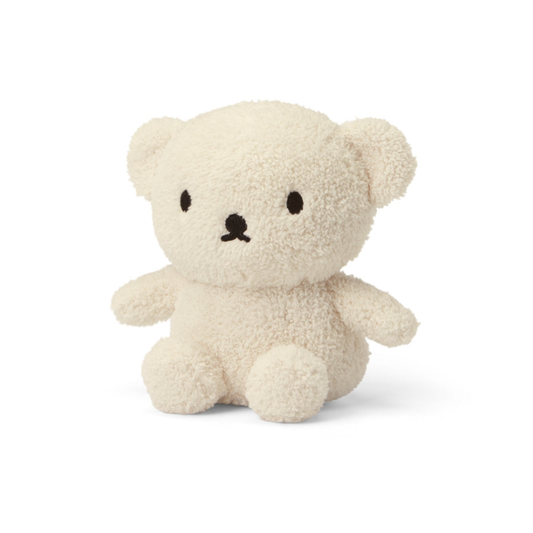 Bon Ton Toys cream terry 17cm Boris Bear plush toy side view 