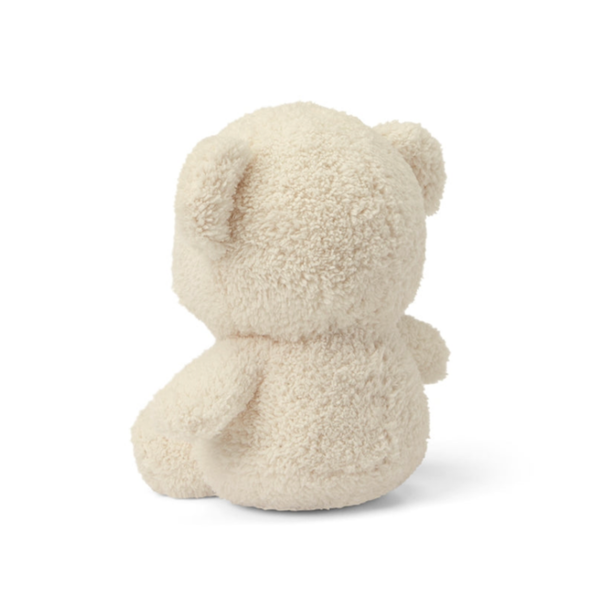 Bon Ton Toys cream terry 17cm Boris Bear plush toy back view