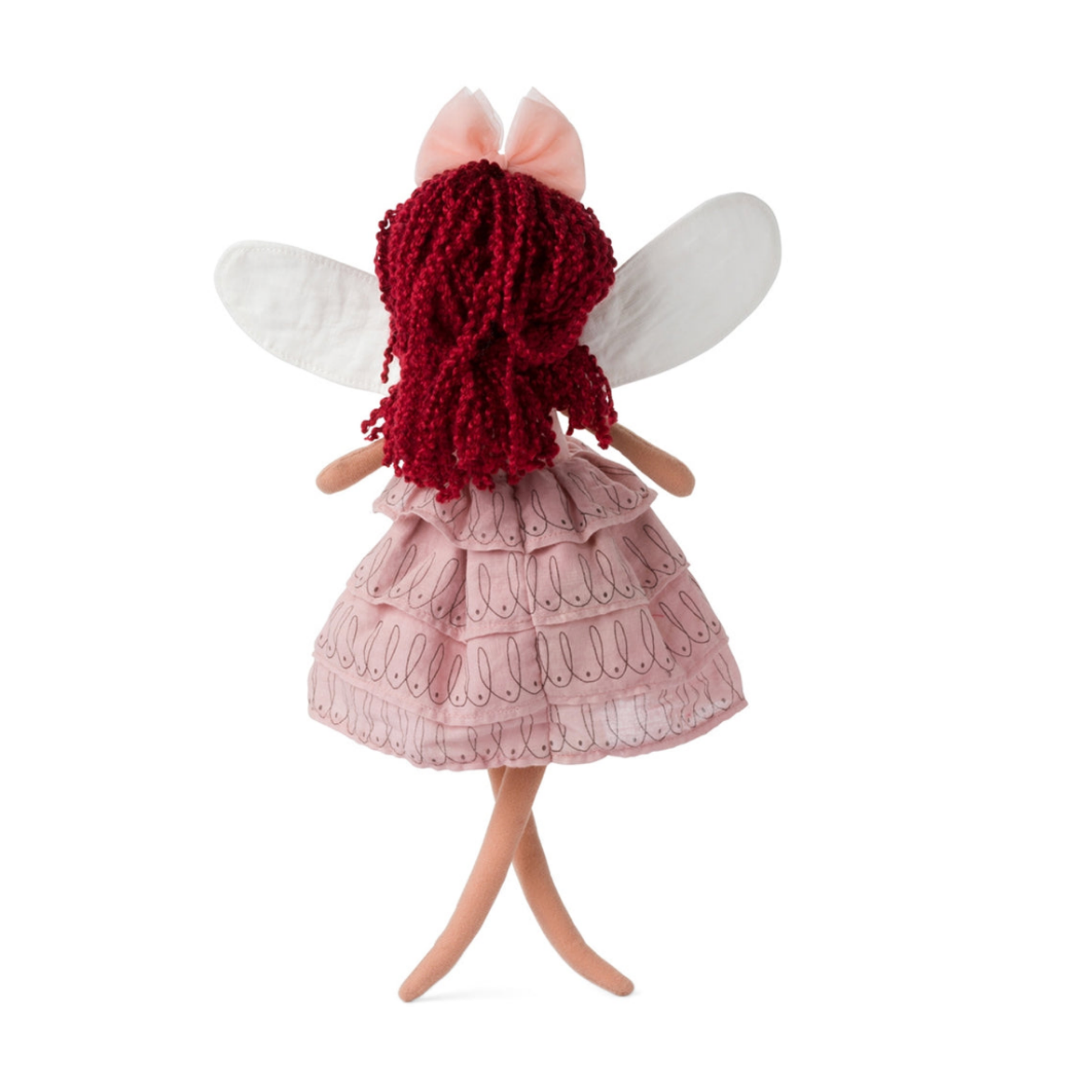 Bon Ton Toys Fairy Celeste 35 cm Pink plush toy back view 