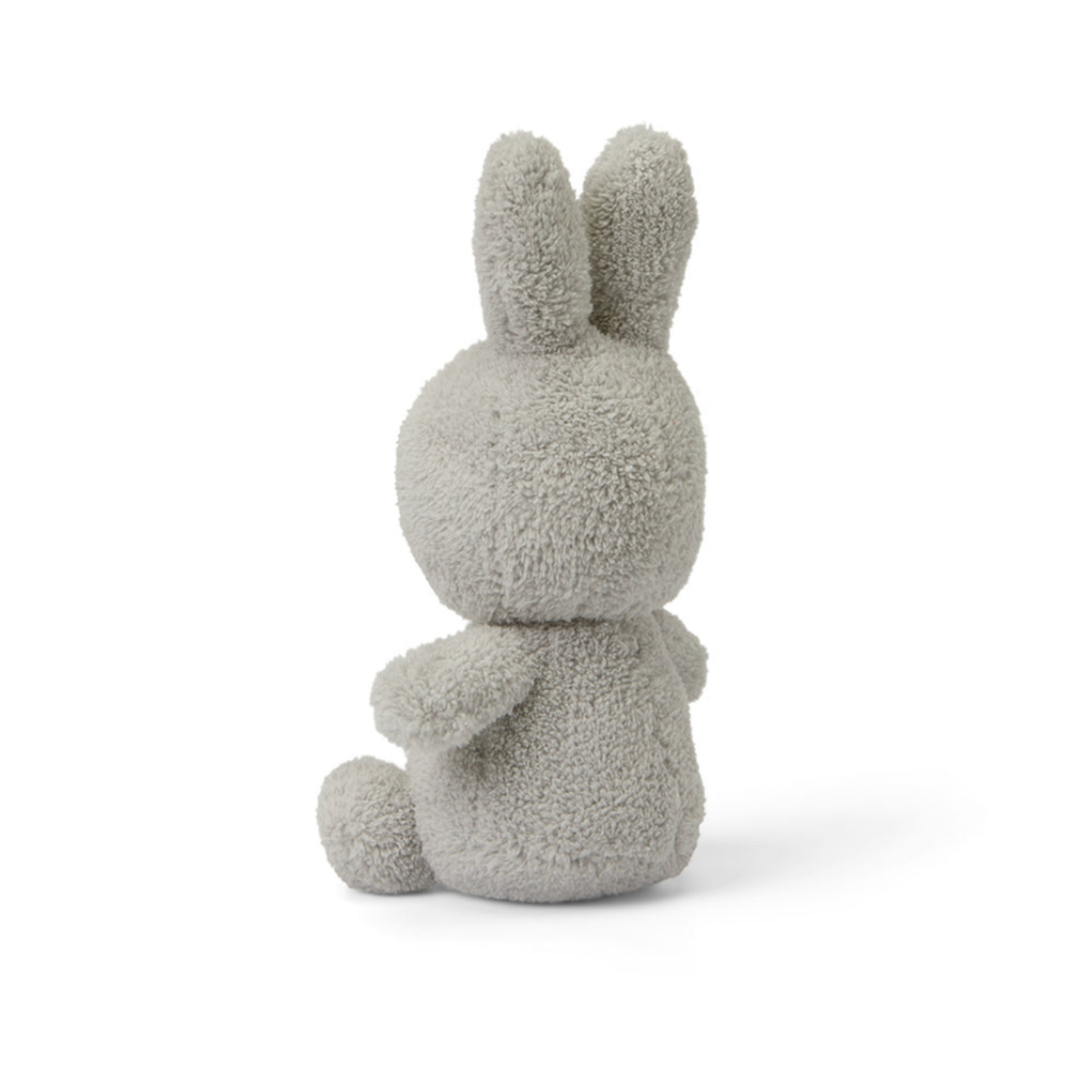 Bon Ton Toys light blue terry Sitting miffy 23cm plush toy back view 