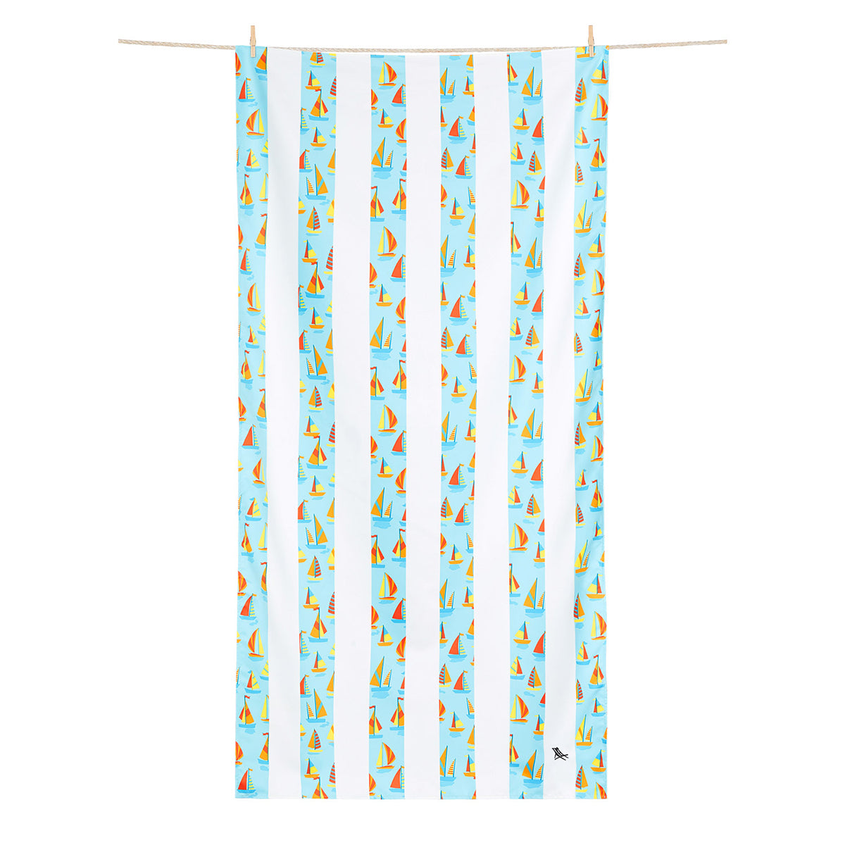 Dock and Bay kids oh-bouy M beach towel open 