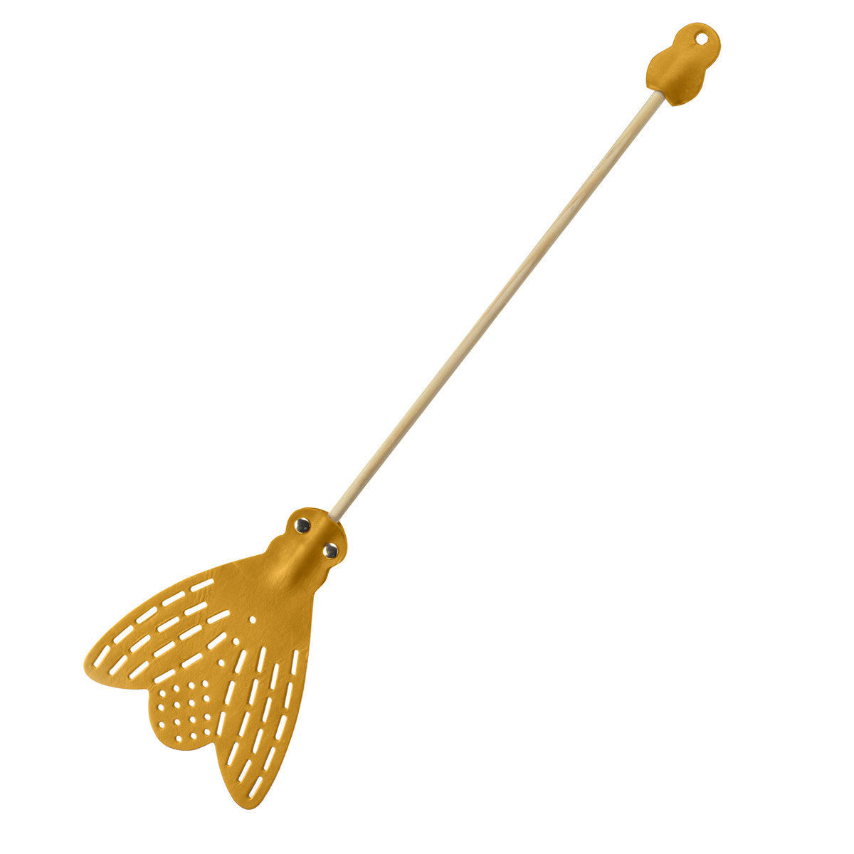 Essey fly-fly brown swatter on white background