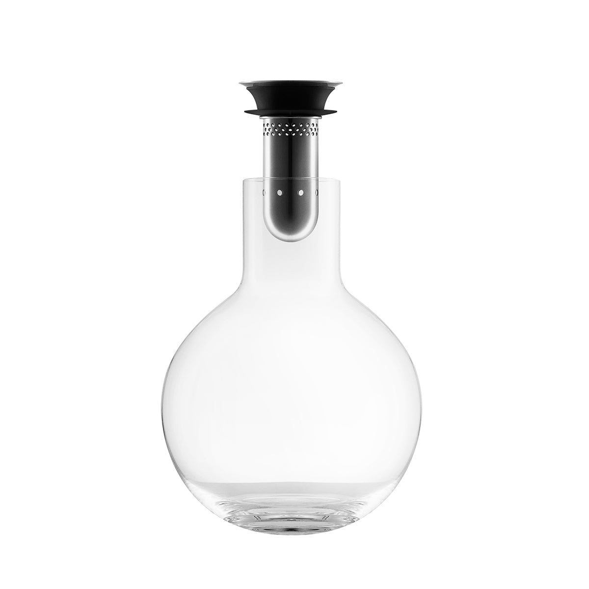Image showing all parts of Eva Solo's Decanter Carafeseparately, to show how it sits together