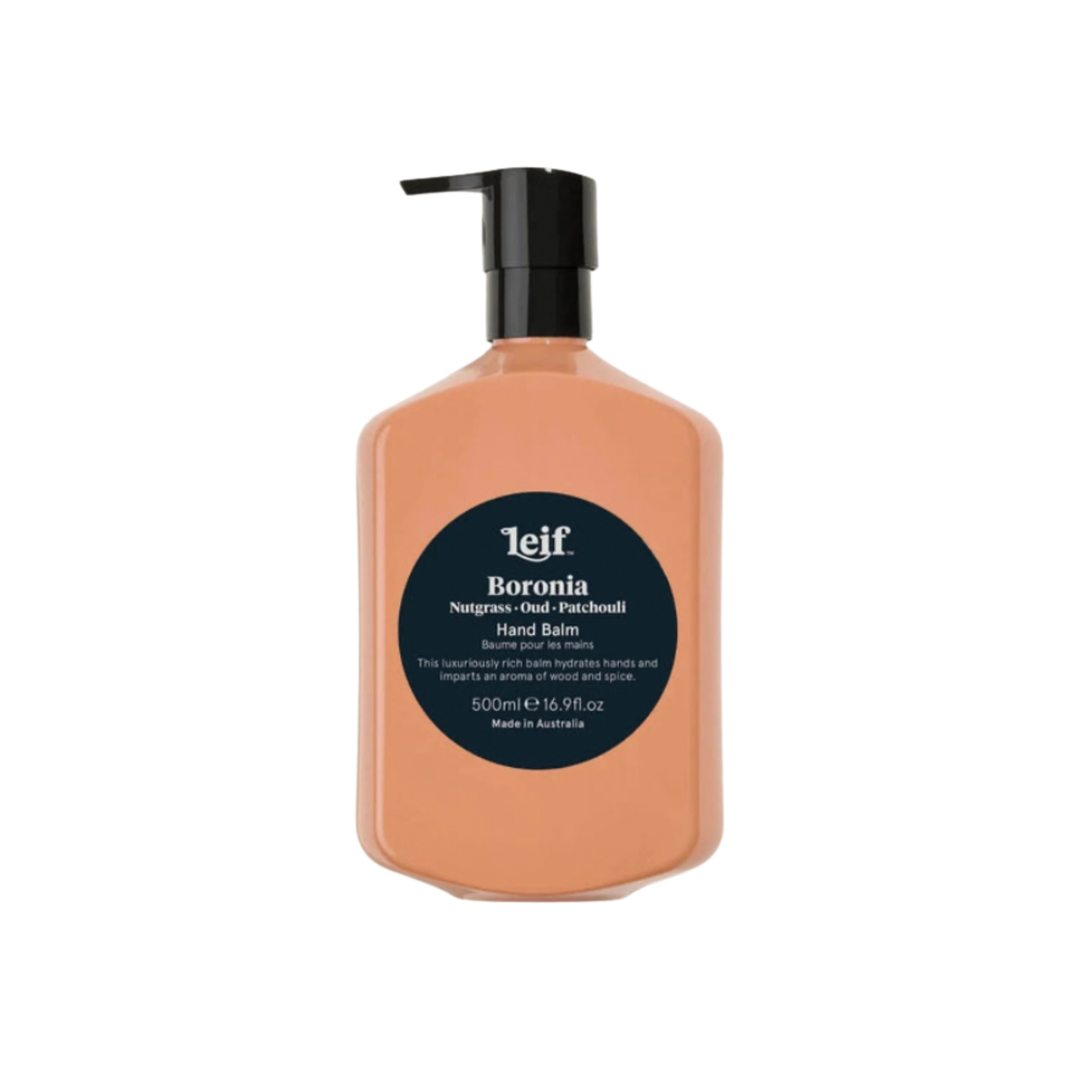 Leif hand balm 500ml Boronia