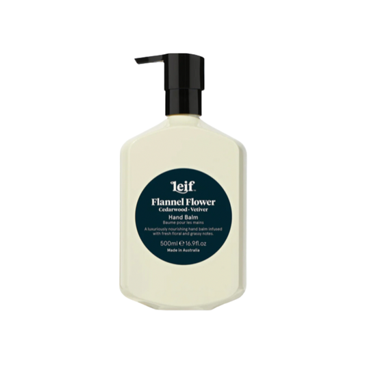 Leif hand balm 500ml Flannel Flower