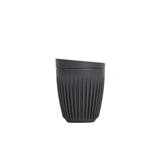 HuskeeCup 8oz with Lid Charcoal