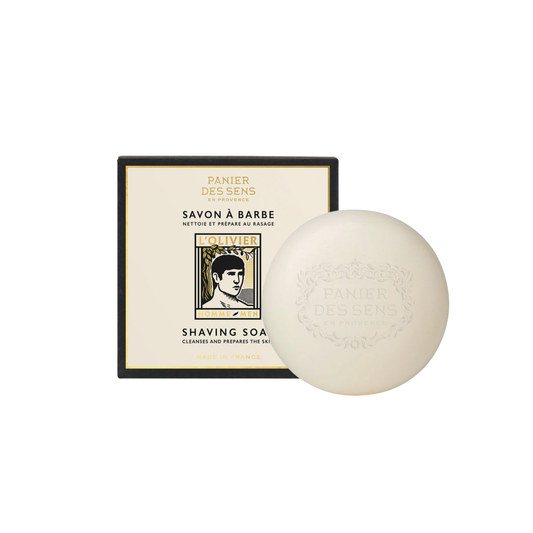 Panier Des Sens LOliver Shaving Soap 150g with packaging