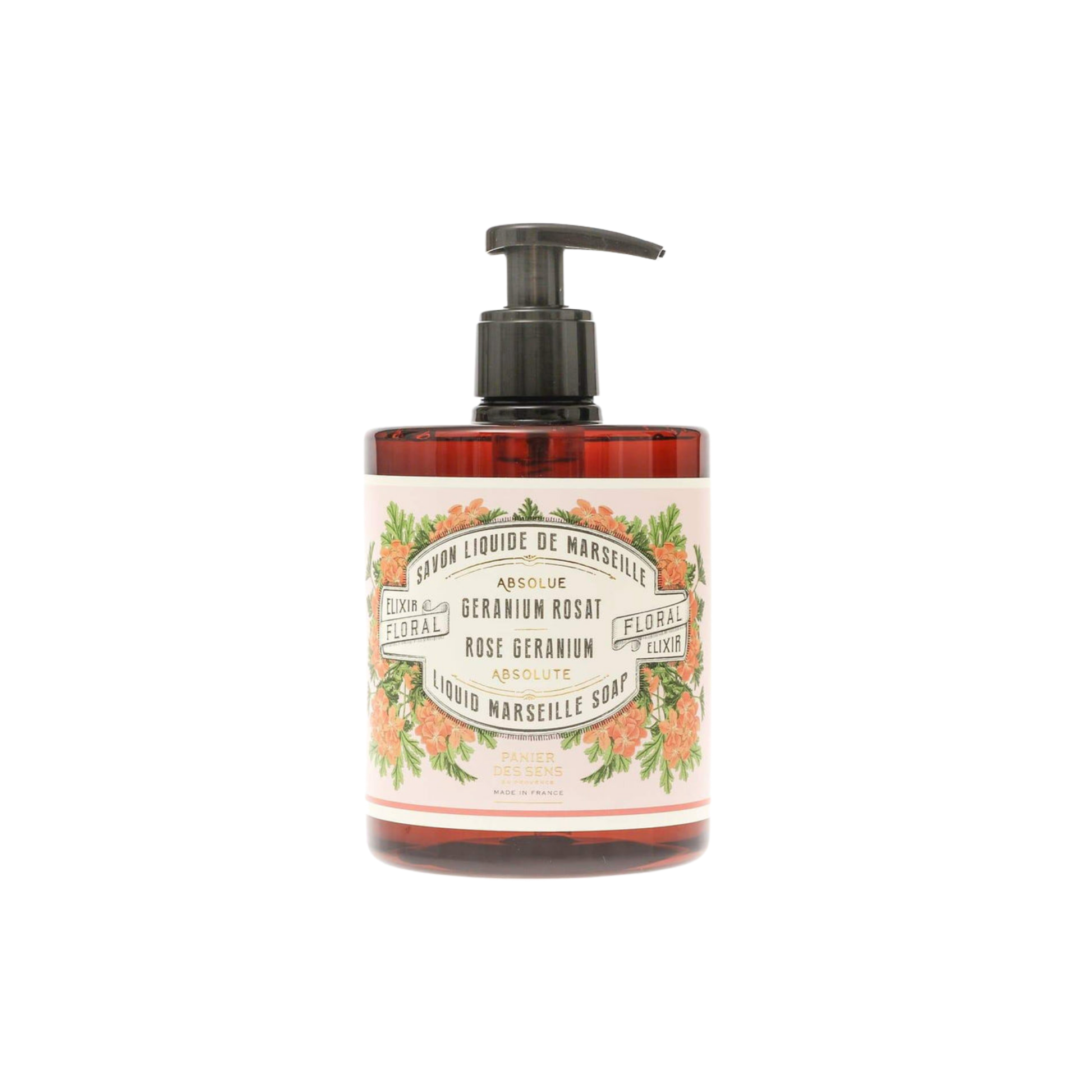 Panier Des Sens Marseille Liquid Soap Rose Geranium