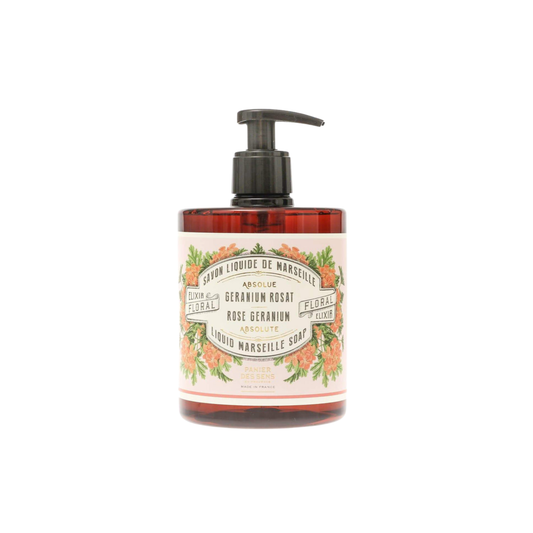 Panier Des Sens Marseille Liquid Soap Rose Geranium