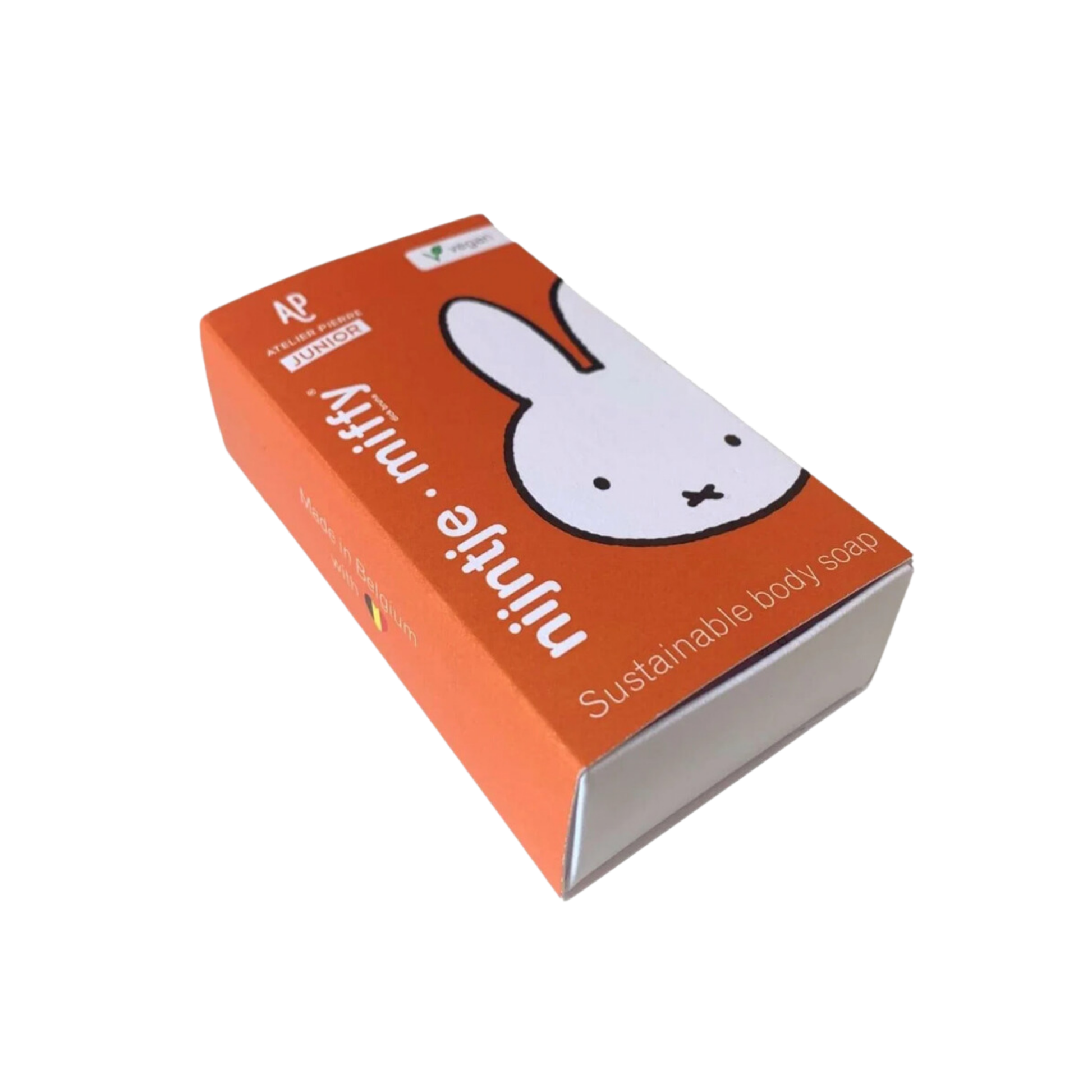 Angled view of Miffy Red Berry Parfum Soap box