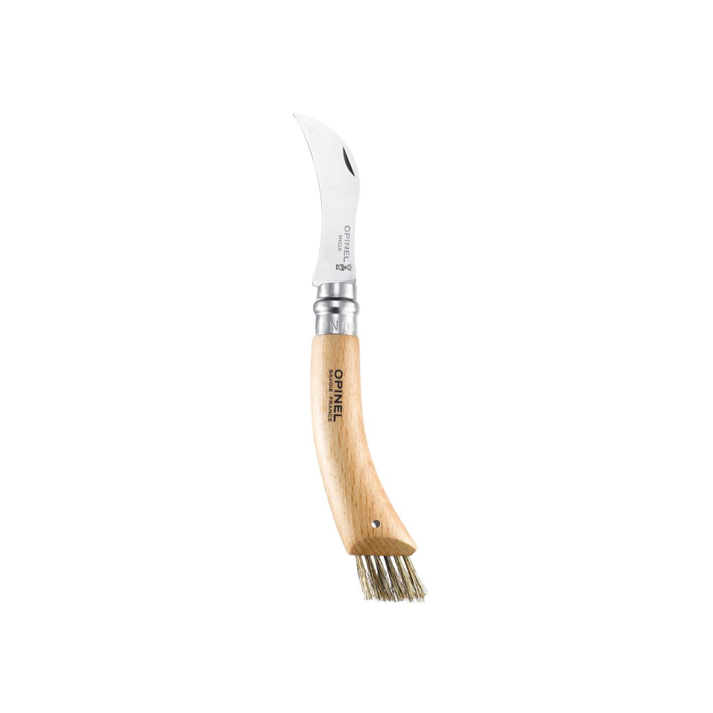 Opinel Mushroom Knife No8 SS out of packaging unfolded