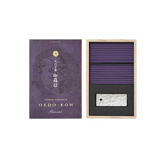 Oedo-Koh Incense Aloeswood outer and interior packaging 