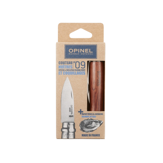Opinel Oyster & Shellfish Knife No9 SS in packaging