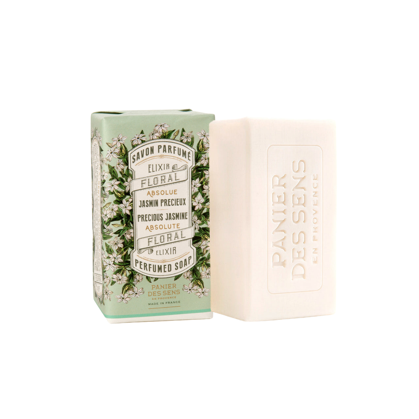 Panier Des Sens Perfumed Soap Precious Jasmine out of packaging