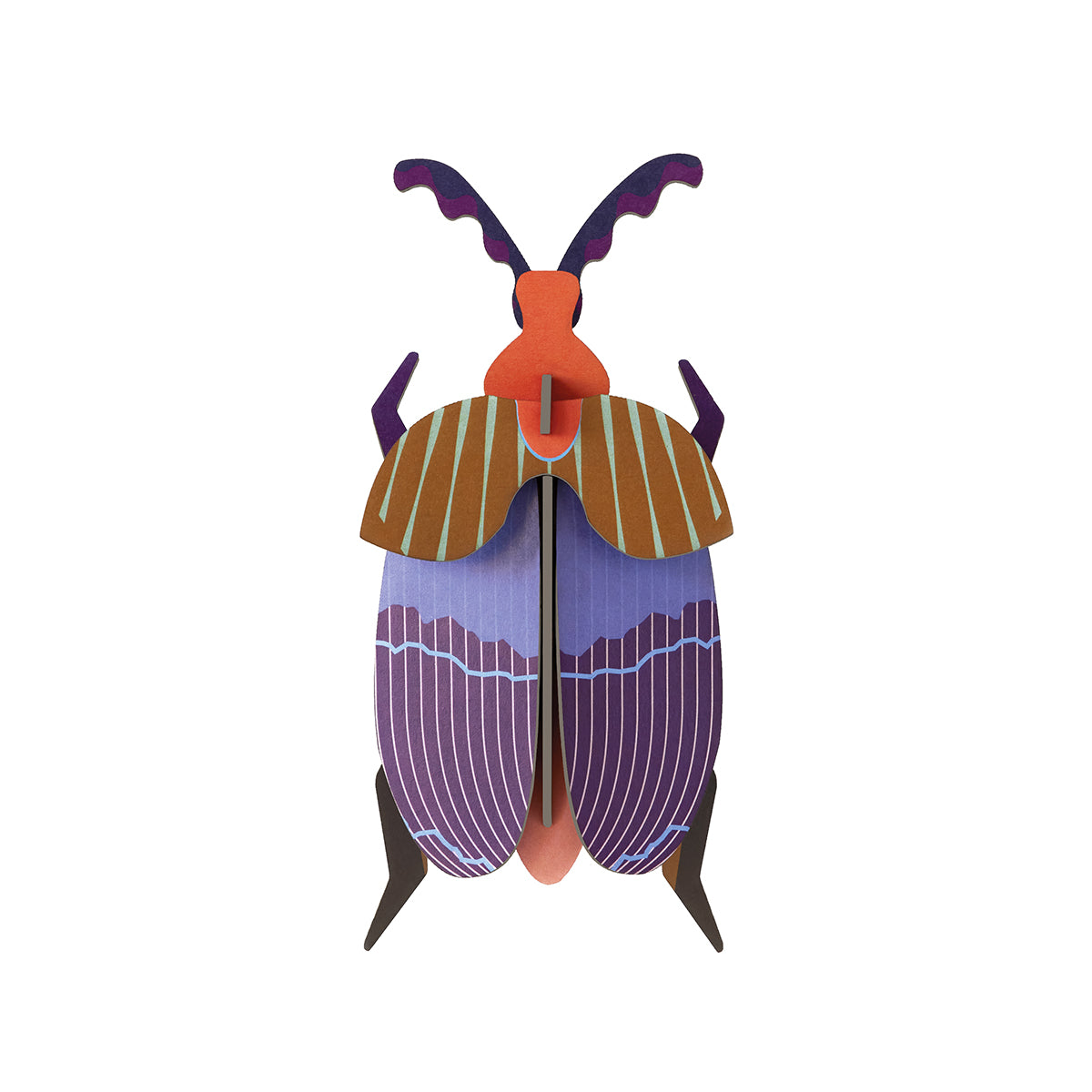 Studio Roof B7 queen beetle wall art on a white background