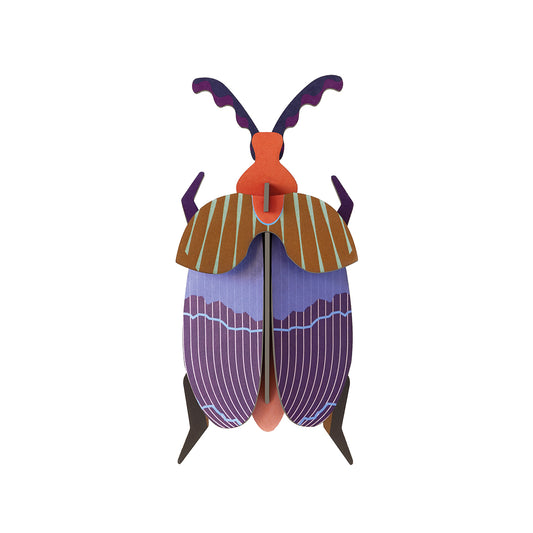 Studio Roof B7 queen beetle wall art on a white background