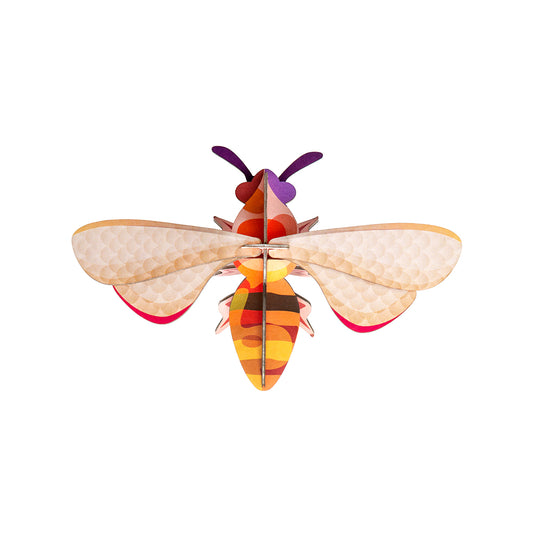 Studio Roof B7 honey bee wall art on a white background