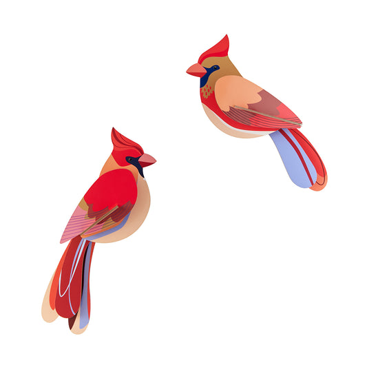 Wall Art Garden Birds (B6) Cardinals