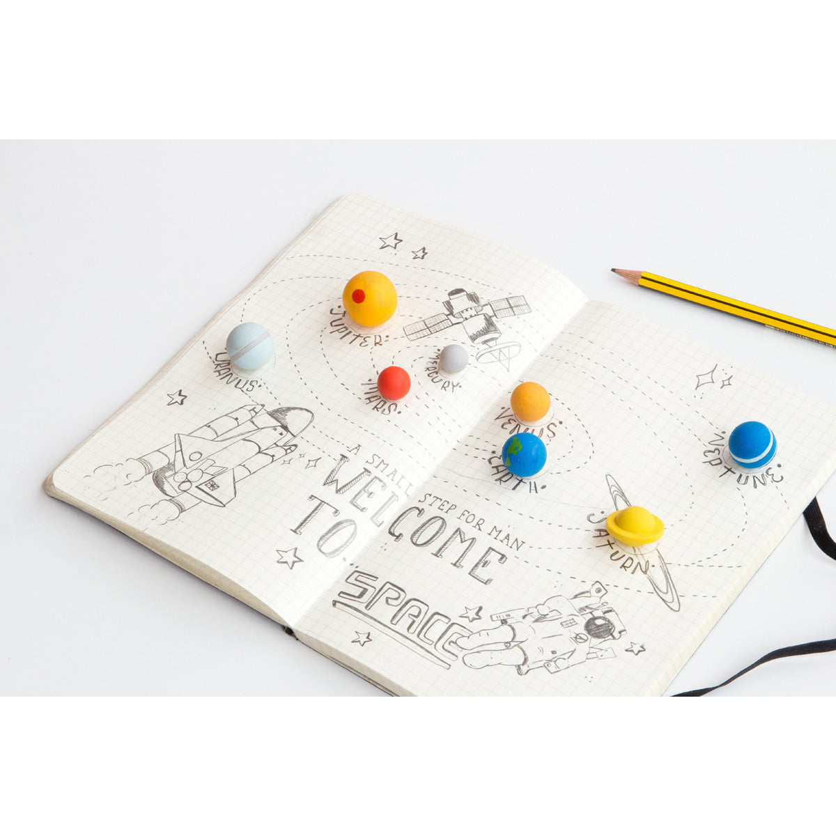 Solar System Erasers