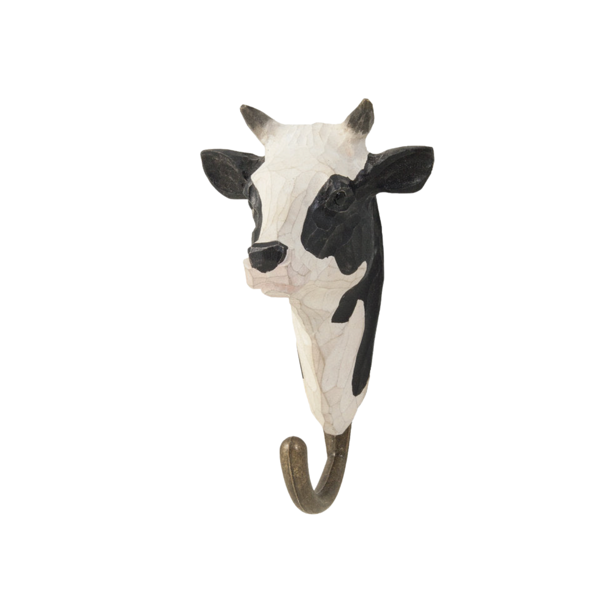 Wildlife Garden Wall Hook Cow out of packaging front view