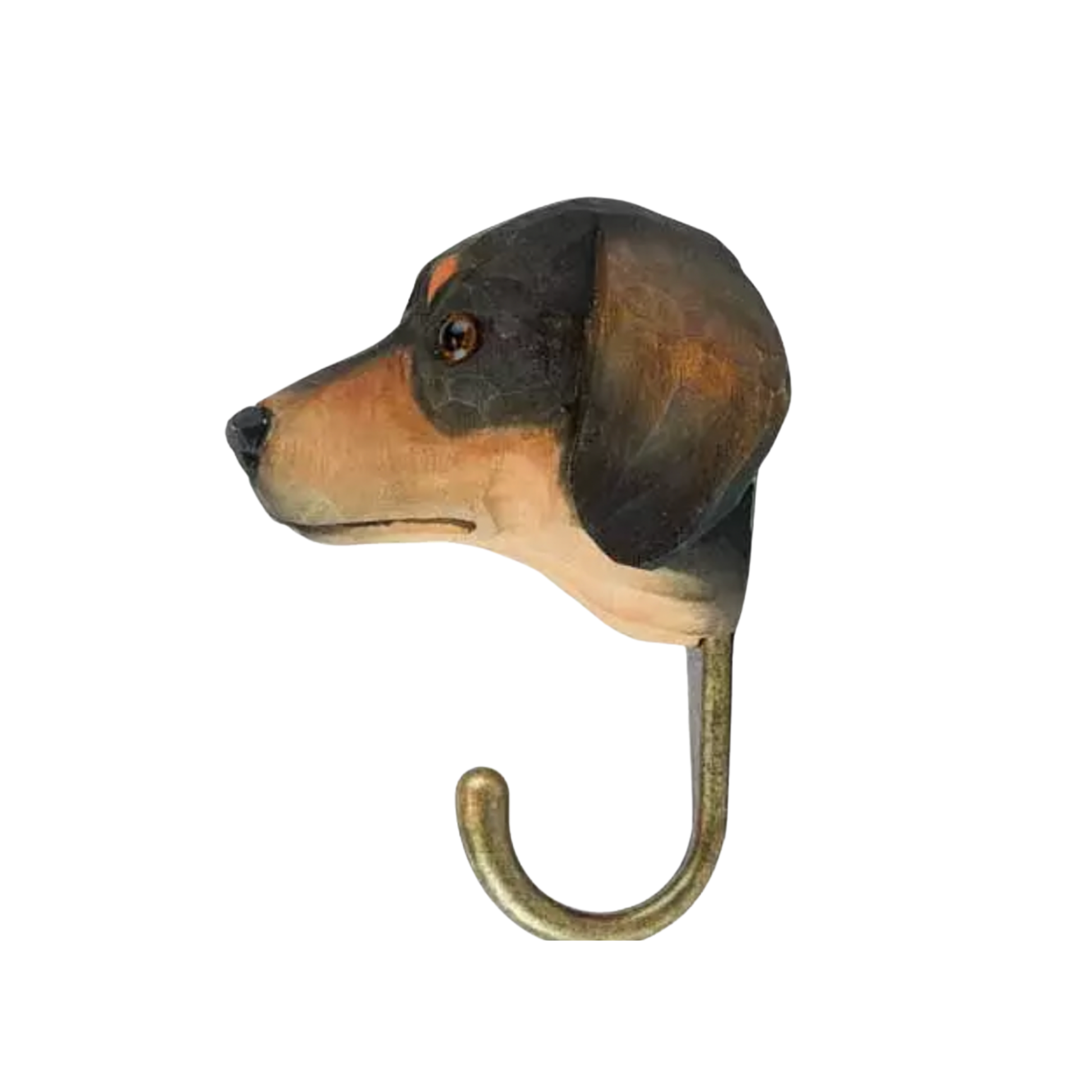 Wildlife Garden Wall Hook Dachshund out of packaging side view