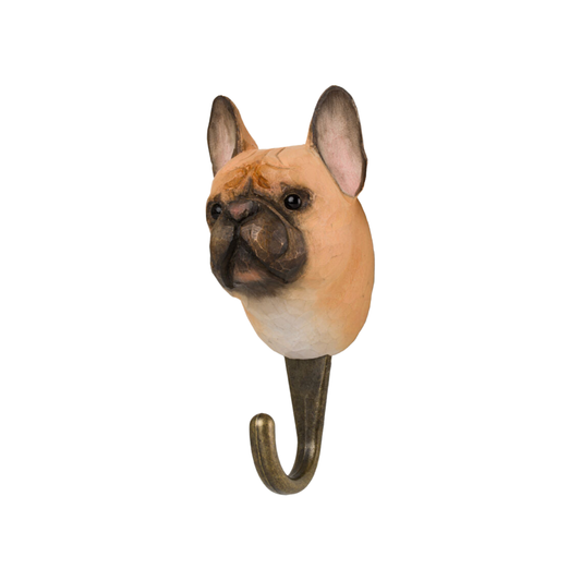 Wildlife Garden Wall Hook French Bulldog out of packaging front view