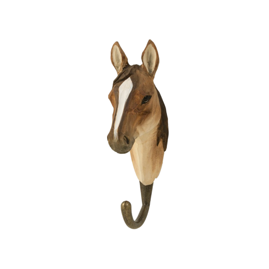 Wildlife Garden Wall Hook Horse out of packaging front view