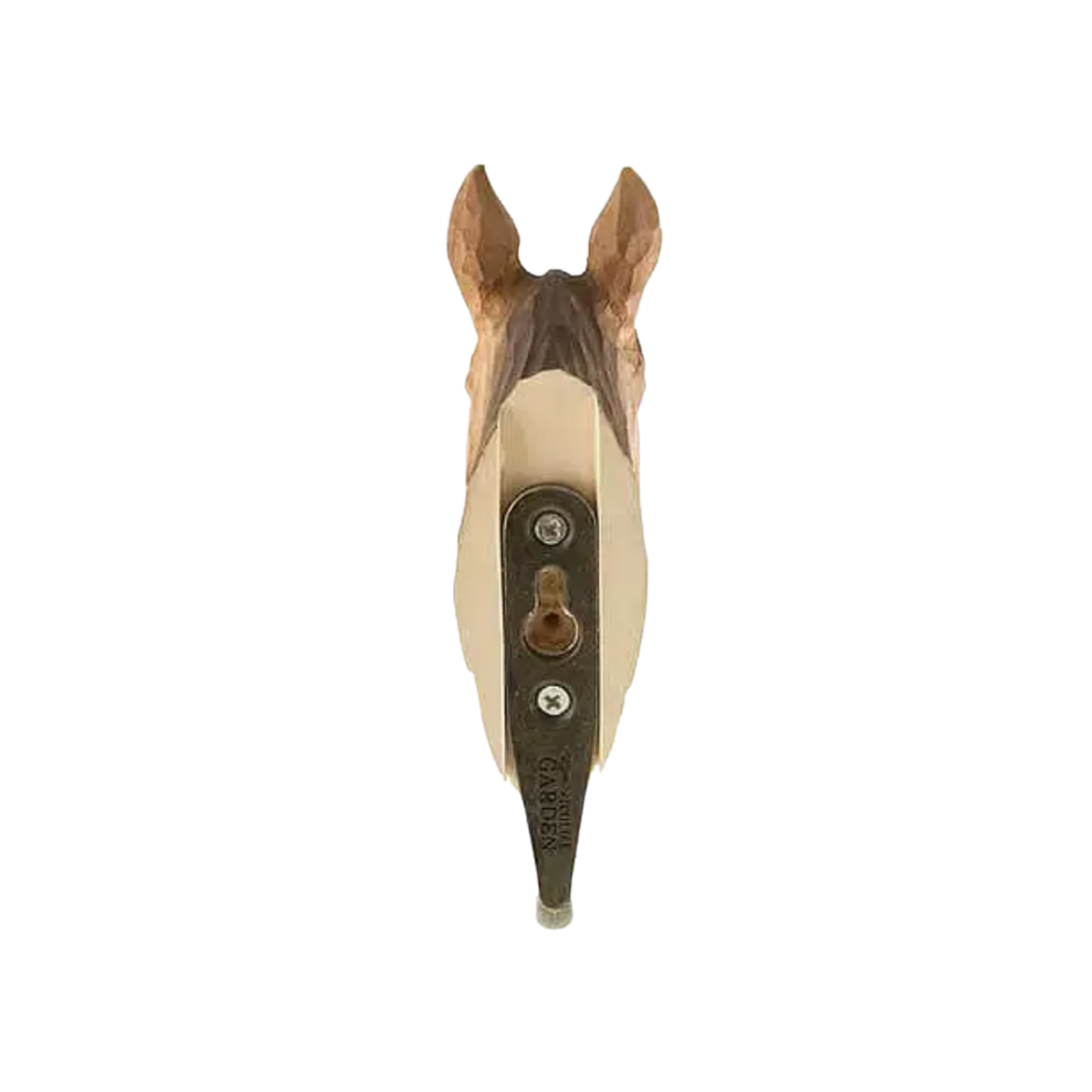 Wildlife Garden Wall Hook Horse out of packaging back view