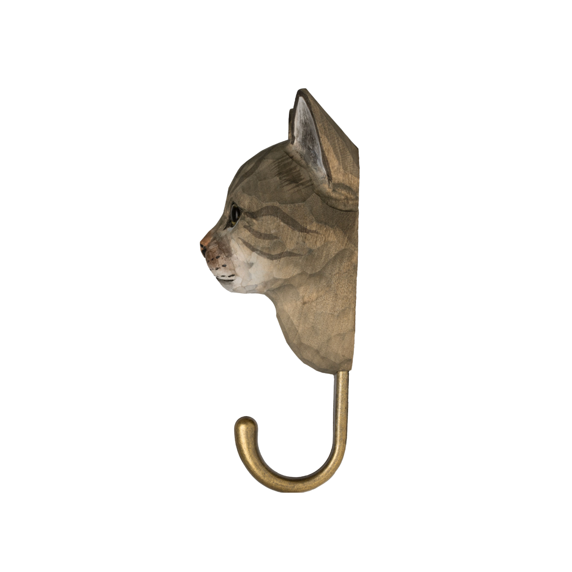 Wildlife Garden Wall Hook House Cat side view out of packaging 