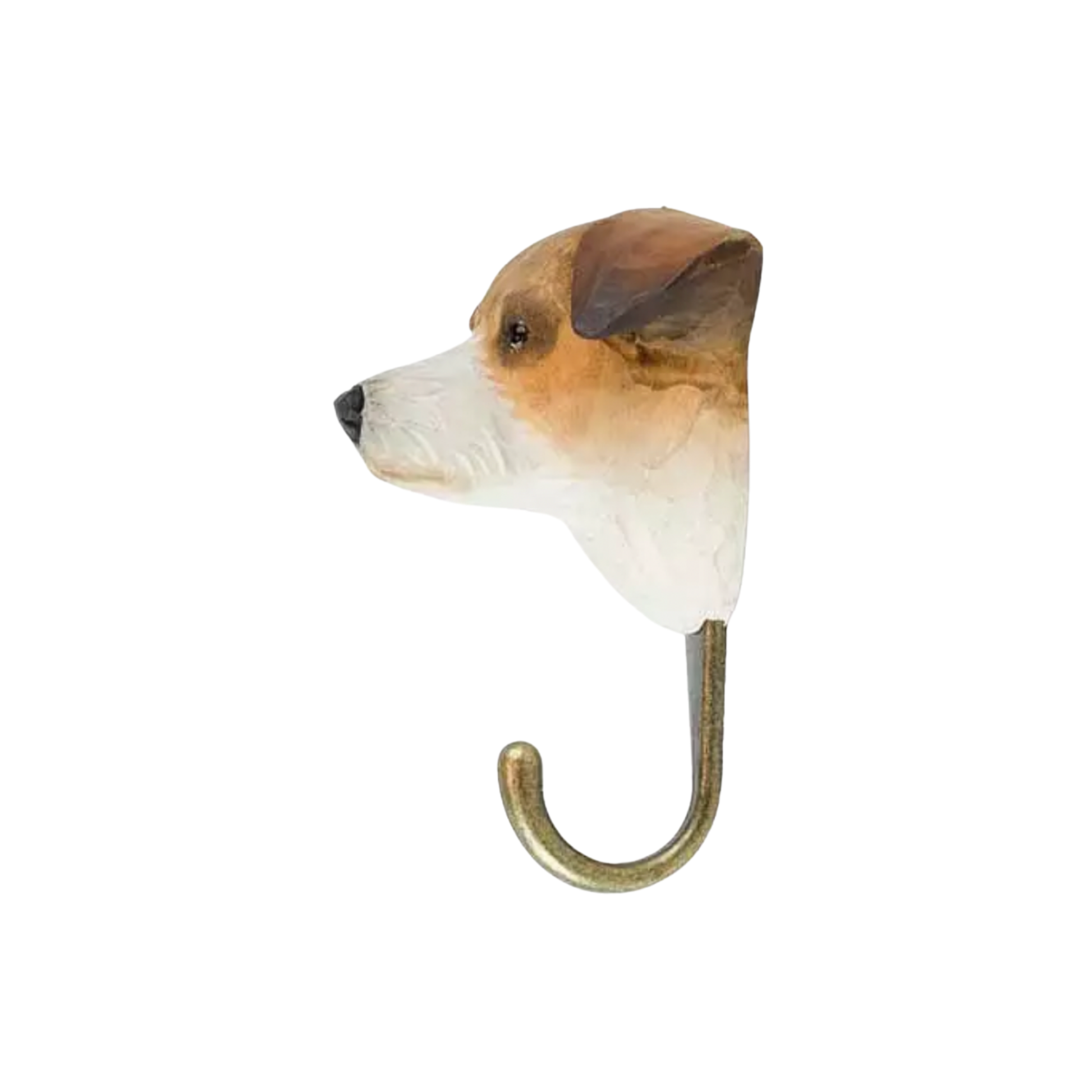 Wildlife Garden Wall Hook Jack Russell side view out of packaging 