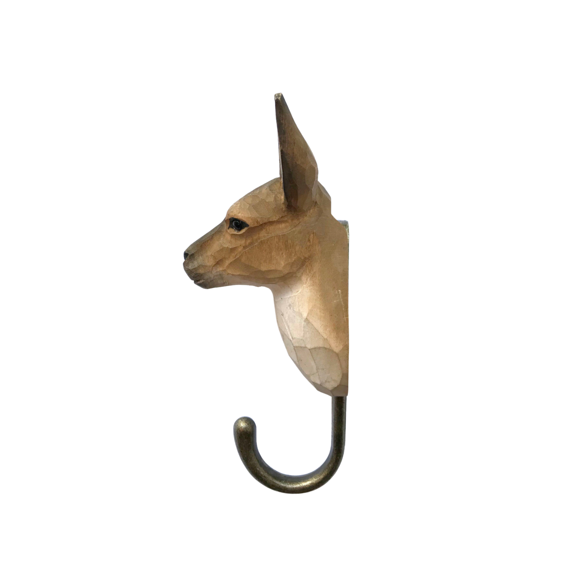 Wildlife Garden Wall Hook Kangaroo side view out of packaging 