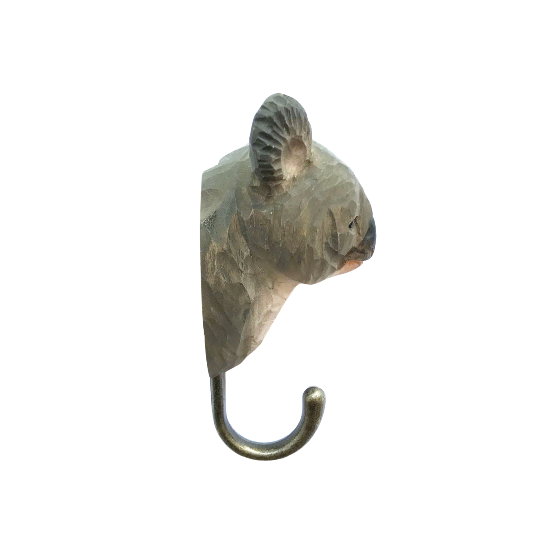 Wildlife Garden Wall Hook Koala side view out of packaging 
